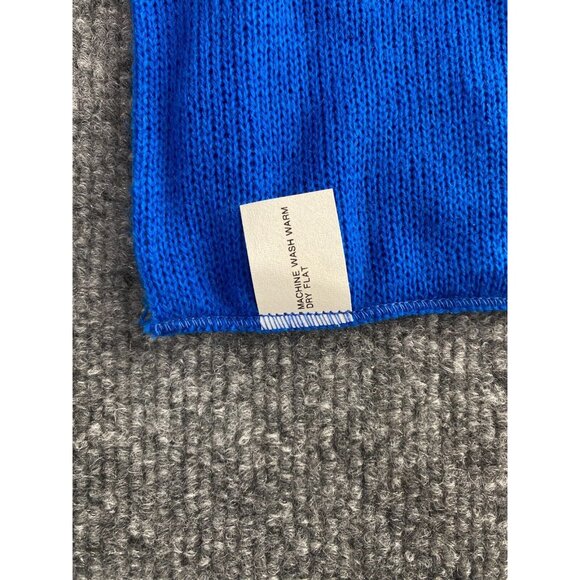 Vintage Robinson & Golluber Neck Warmer Women's Blue Sleeveless High Neck - Picture 2 of 5